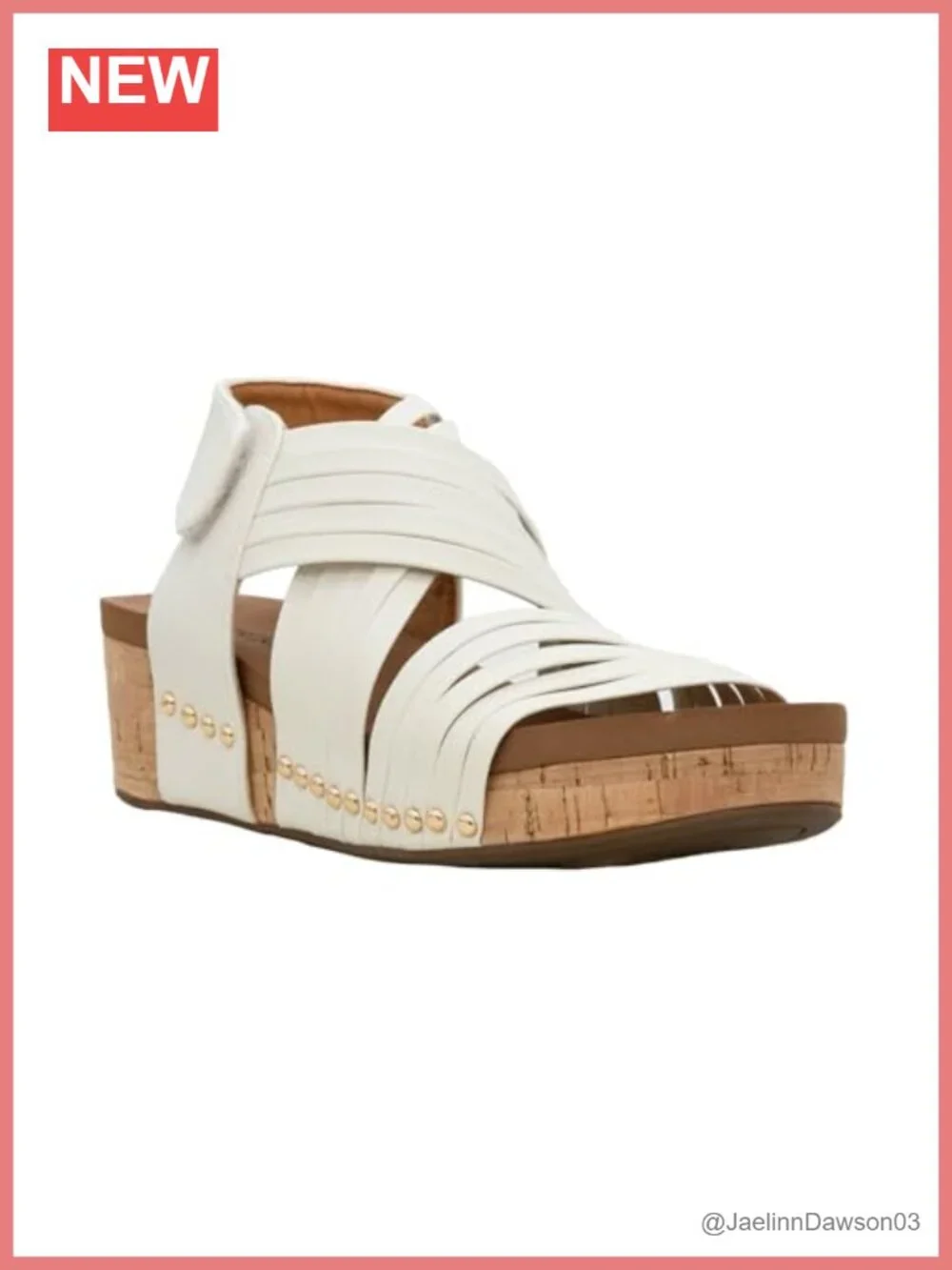 Women's Corkys Platform Wedge Sandals - Strappy Faux Leather 2.5